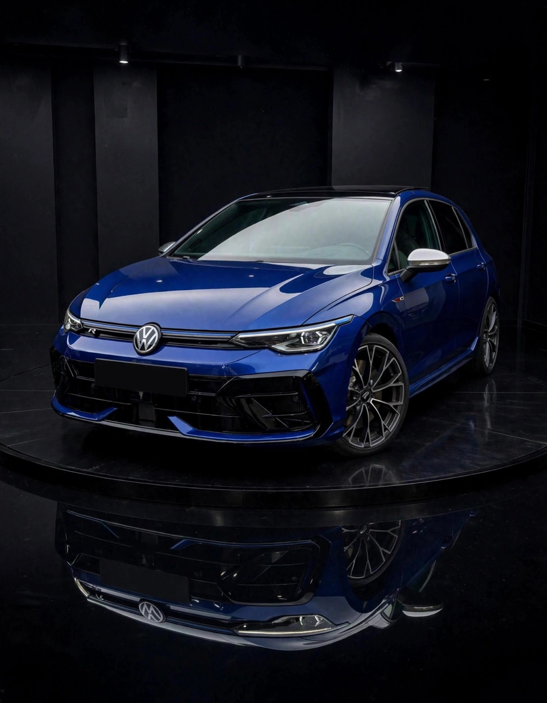 Volkswagen Golf 8,5 R 2.0 TSI 4MOTION DSG blu Lapiz metallizzato in vendita a Roma